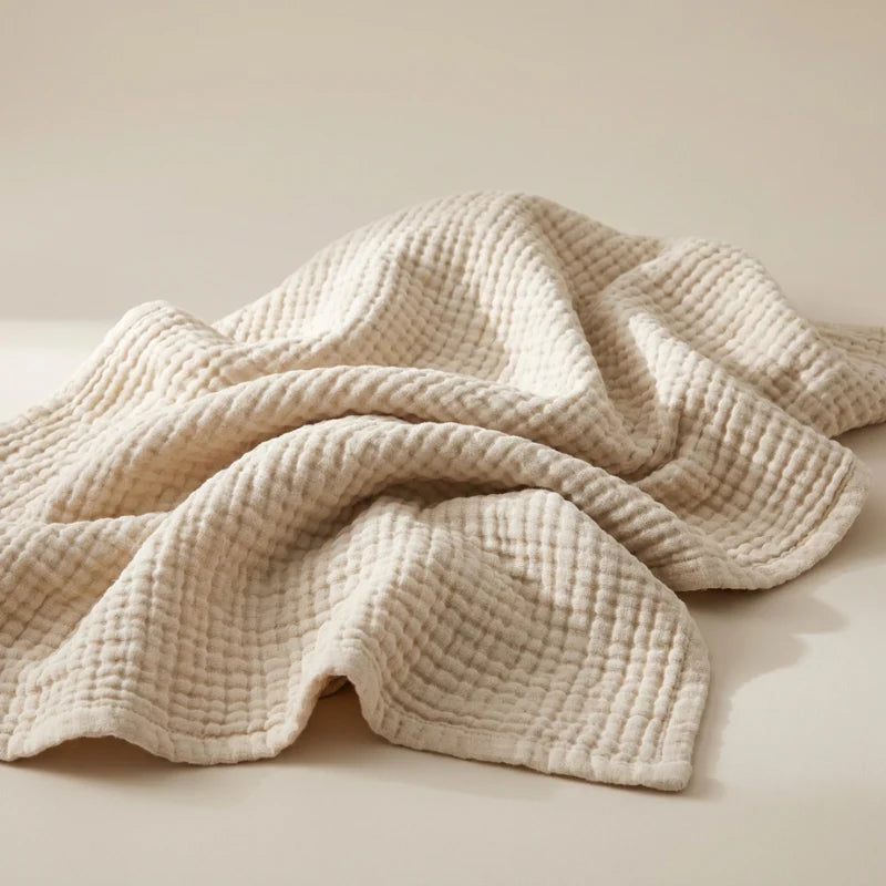 La Couverture 100% Mousseline de Coton