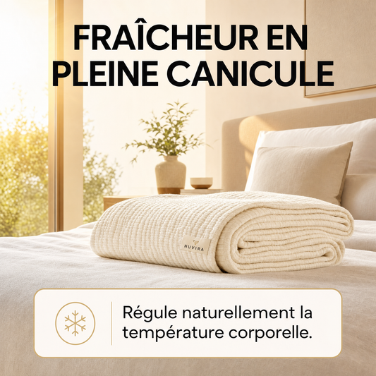 La Couverture 100% Mousseline de Coton